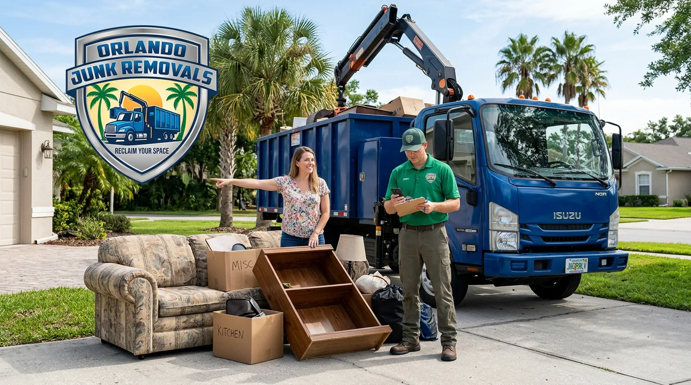 Same-Day Junk Pickup in Orlando: Prep in 15 Minutes