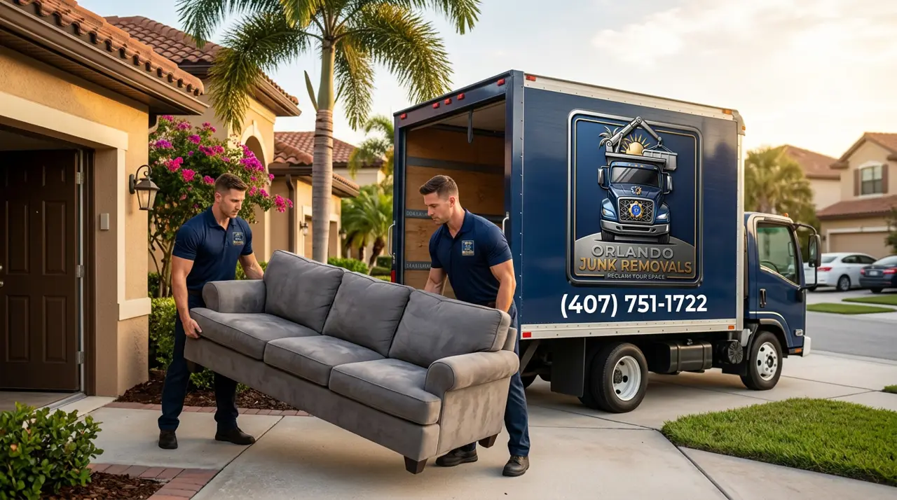 Couch & Sofa Removal in Orlando: Cost, Rules and Options